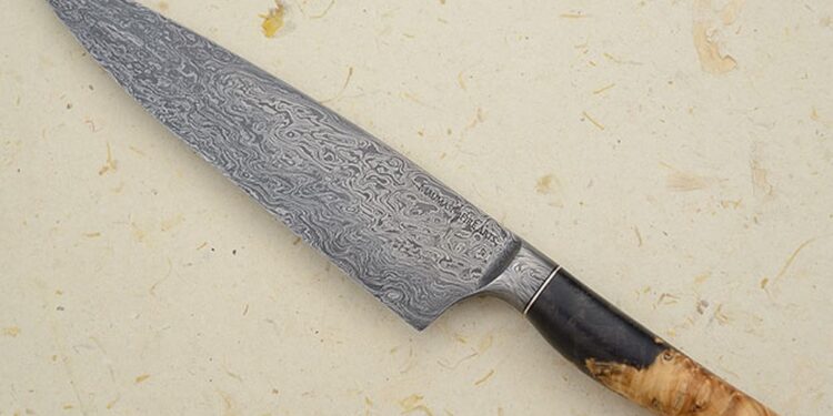 Damascus Proxy 928 Knife
