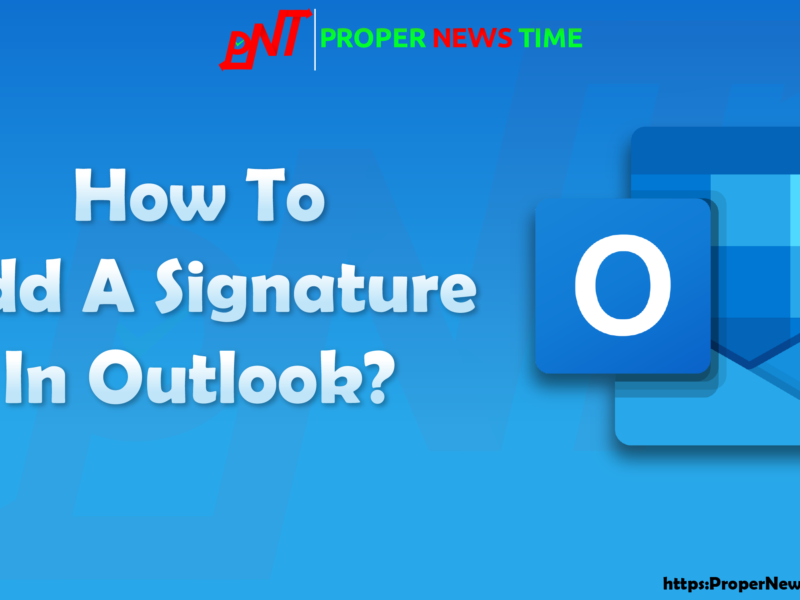 How to Add a Signature in Outlook