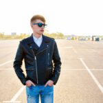 top gun biker jacket