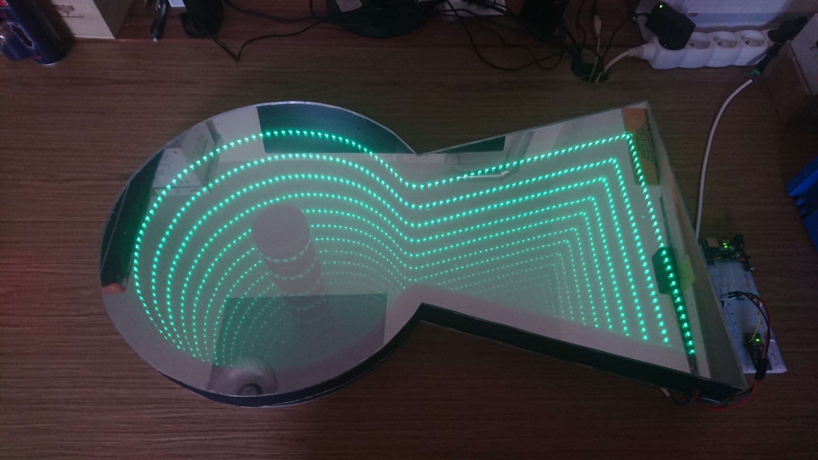 square infinity mirror