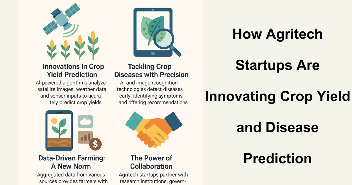 How Agritech Startups Are Innovating Crop Yield and Disease Prediction