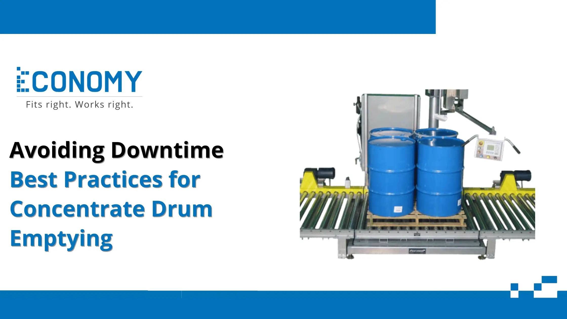 Concentrate Drum Emptying