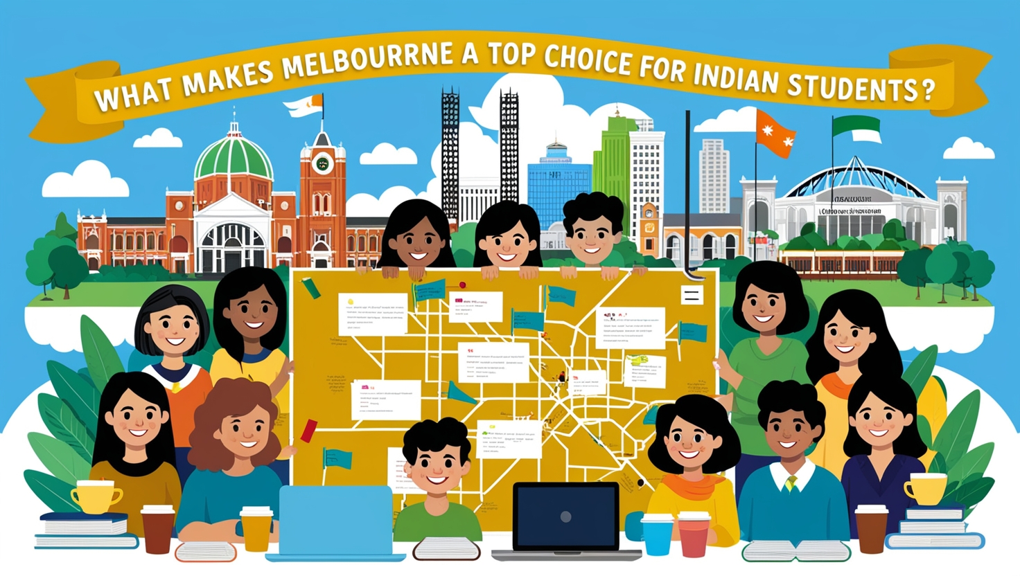 What Makes Melbourne a Top Choice for Indian Students? 