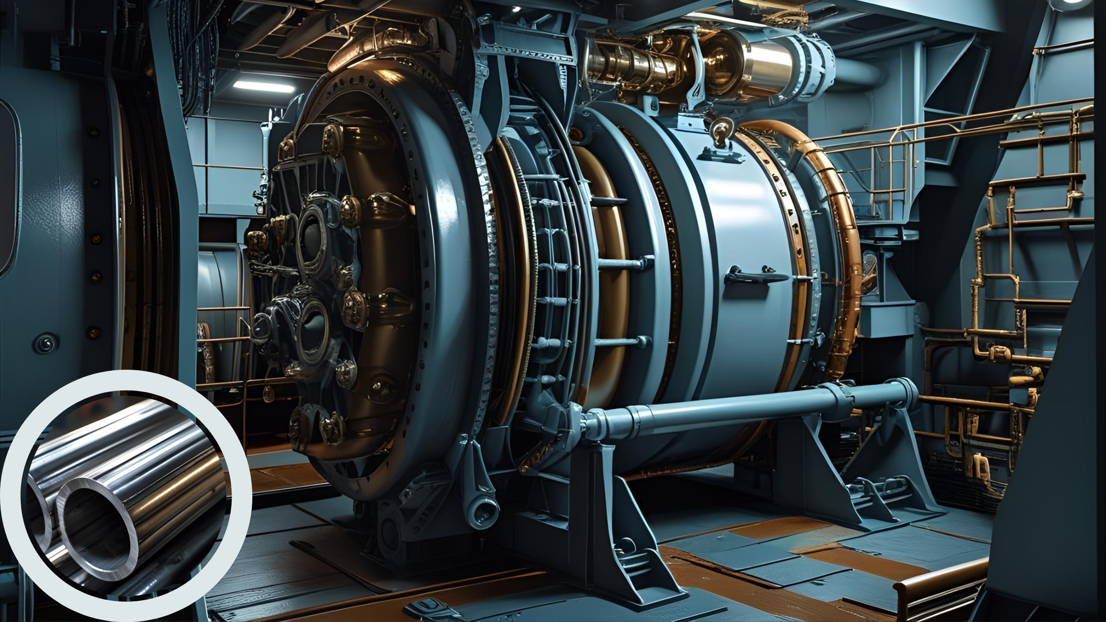 Ship Machineries + ss 904l tube