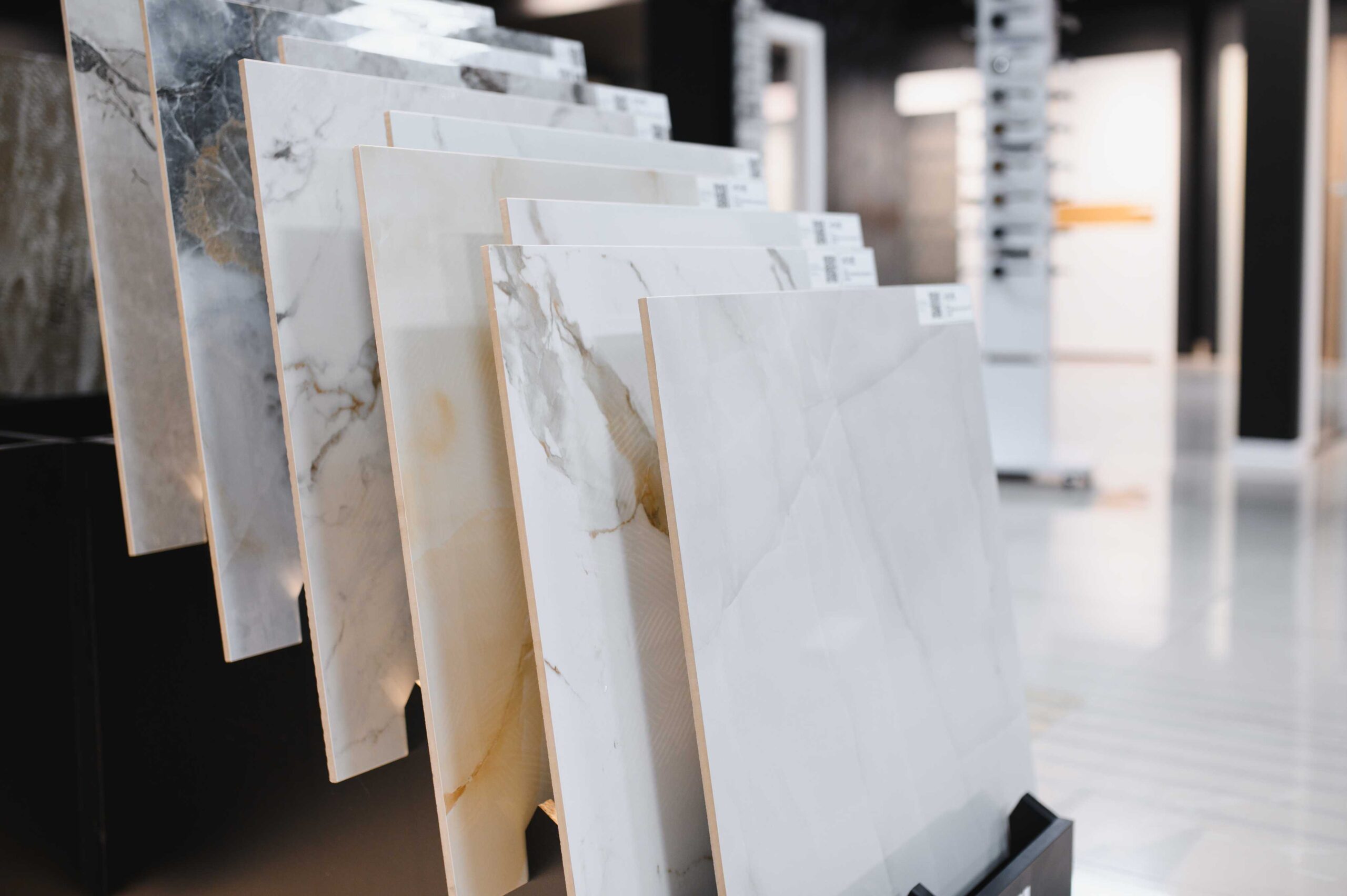 Decorative porcelain tile
